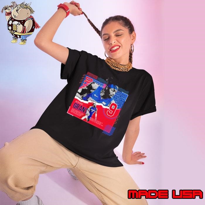 American professional basketball player jerami grant basketball Ladies tee