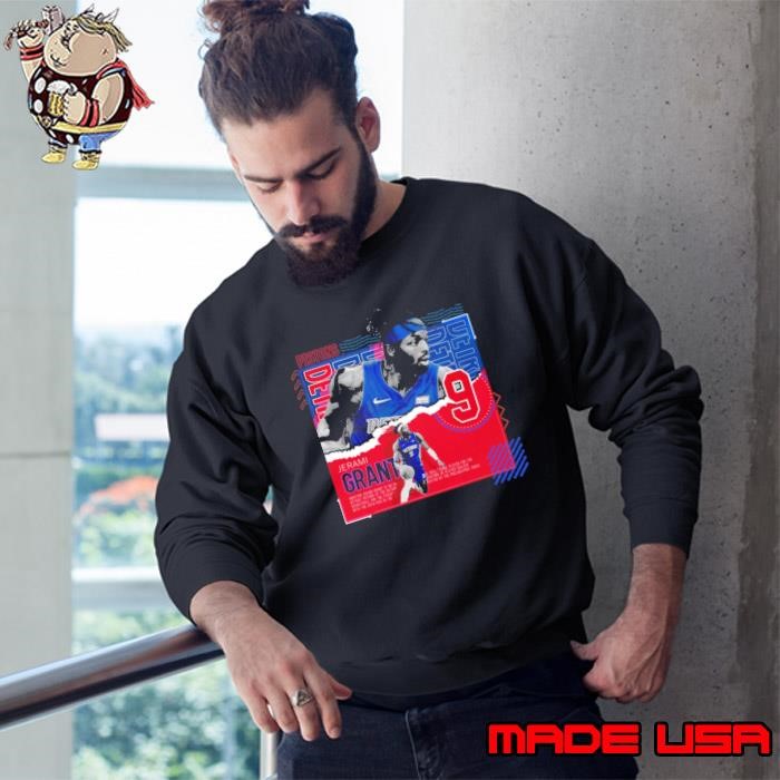 American professional basketball player jerami grant basketball Sweatshirt
