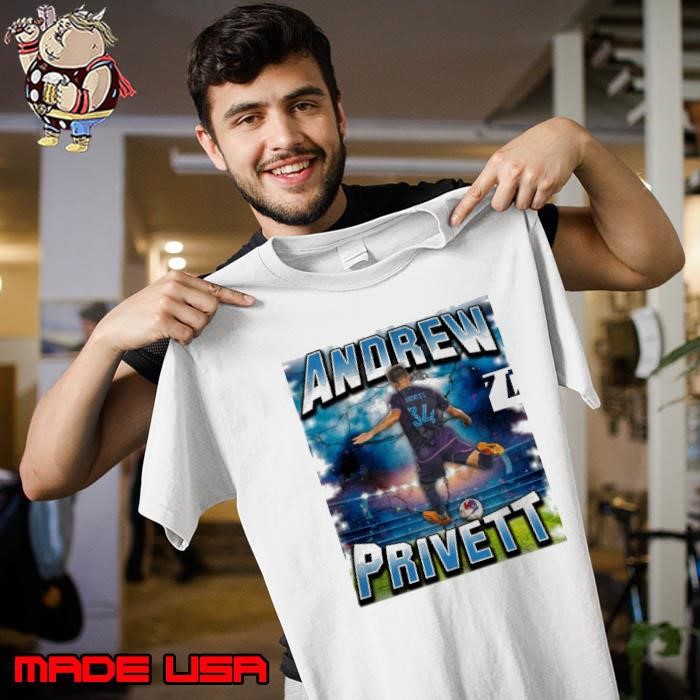 Andrew Privett American professional soccer player Charlotte FC Unisex
