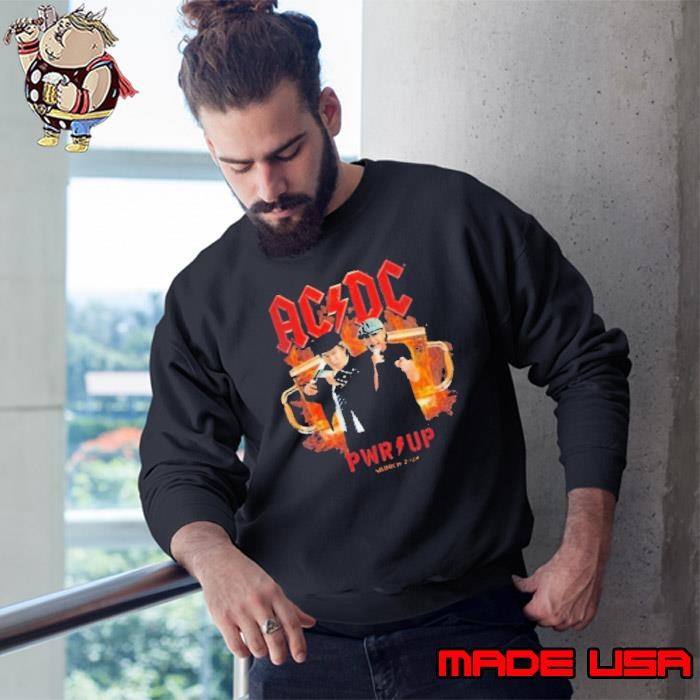 Angus Young And Brian Johnson AC DC Pwr Up Munich Tour 2024 Sweatshirt