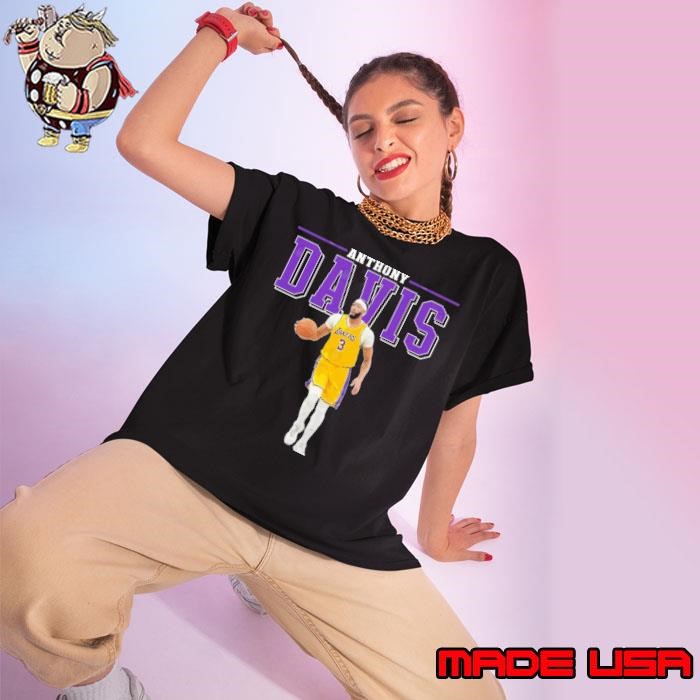 Anthony Davis American professional basketball player Los Angeles Lakers Ladies tee