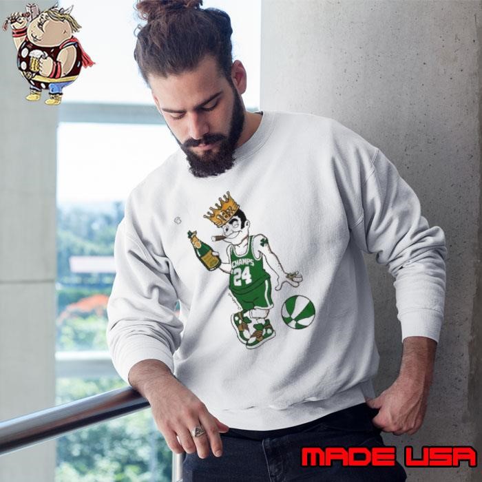 Awesome Boston Celtics 18x Boston Basketball Champions Leprechaun Sweatshirt