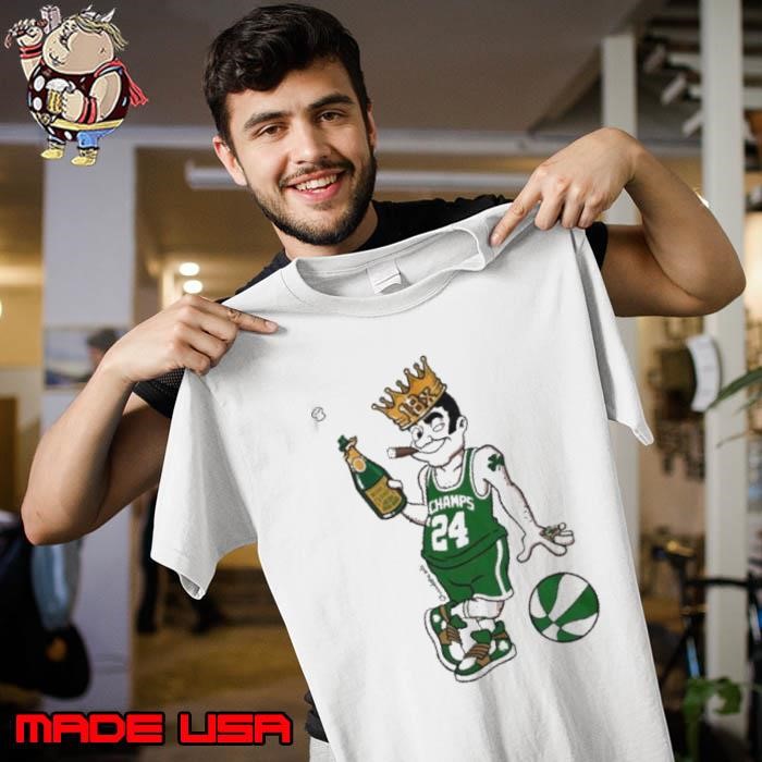 Awesome Boston Celtics 18x Boston Basketball Champions Leprechaun Unisex