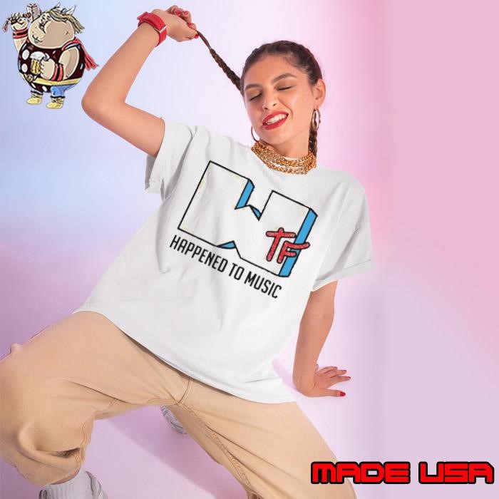 Awesome WTF Happened To Music Ladies tee