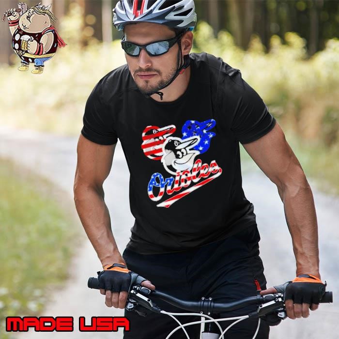 Baltimore Orioles Logo Independence Day Unisex