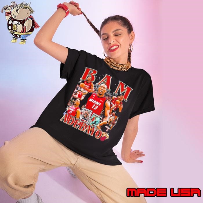 Bam Adebayo American professional basketball player Ladies tee