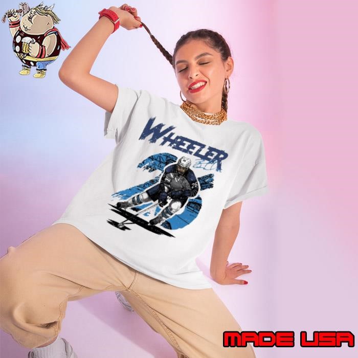 Blake Wheeler American professional ice hockey player Winnipeg Offset Ladies tee