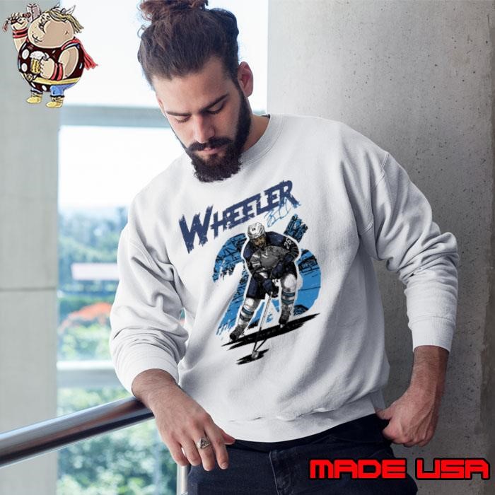 Blake Wheeler American professional ice hockey player Winnipeg Offset Sweatshirt