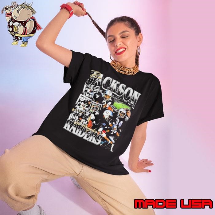 Bo Jackson American former professional baseball and football player Vintage Ladies tee