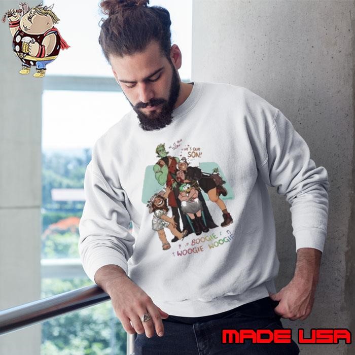 Boogie Woogie Woogie Drawfee Sweatshirt