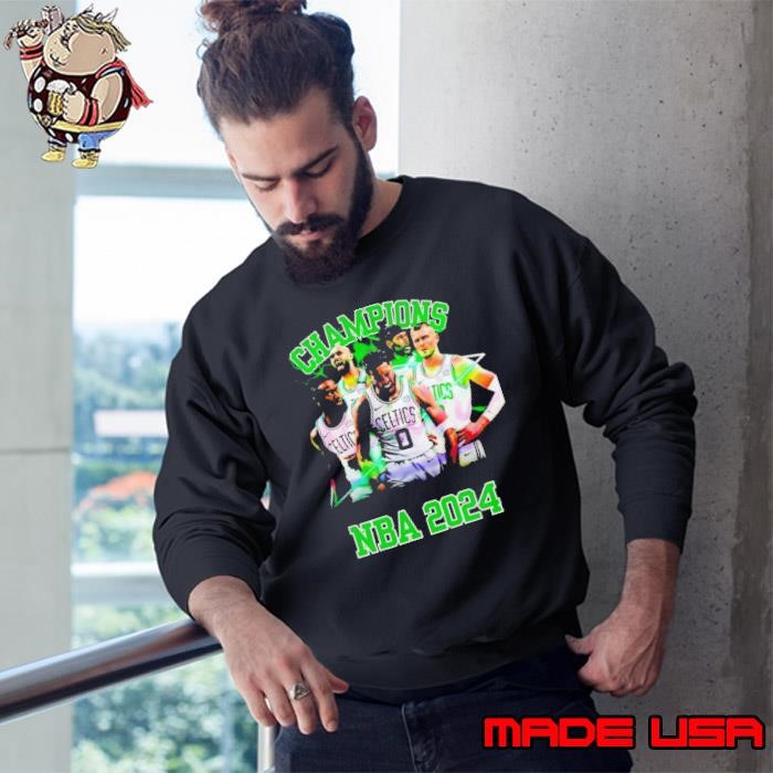 Boston Celtics 2024 NBA Champions Players Sweatshirt