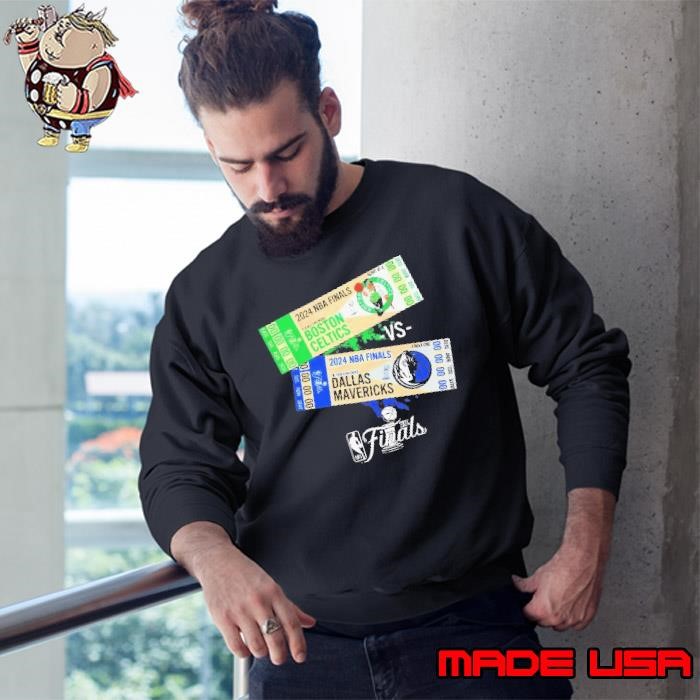 Boston Celtics vs Dallas Mavericks NBA Finals 2024 Sweatshirt