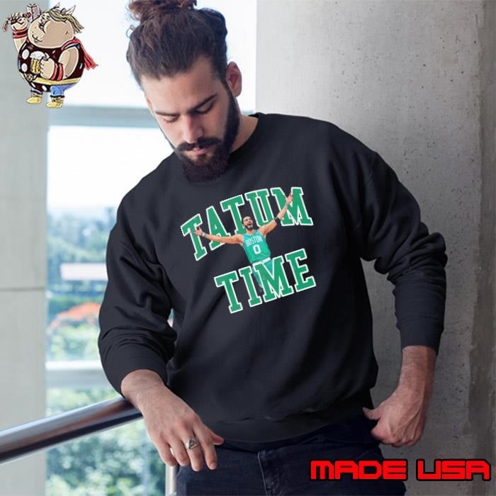Boston Jayson Tatum 0 Time Basketball American professional basketball team Sweatshirt
