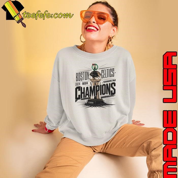 Boston celtics 2024 NBA champions American professional basketball team Sweatshirt