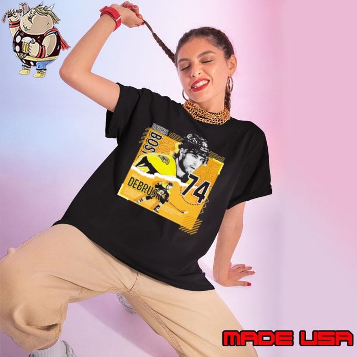Canadian professional ice hockey left winger jake debrusk Ladies tee