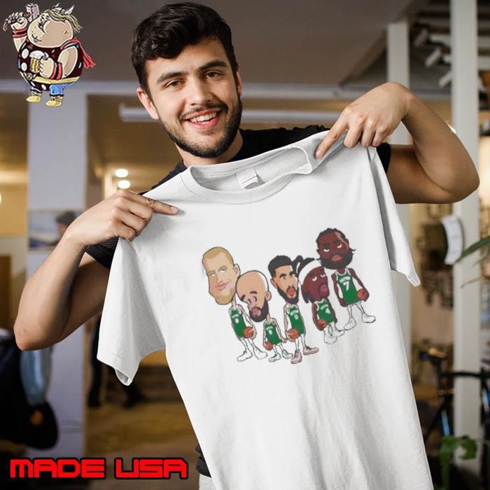 Caricature Boston Celtics Player NBA Basketball Unisex