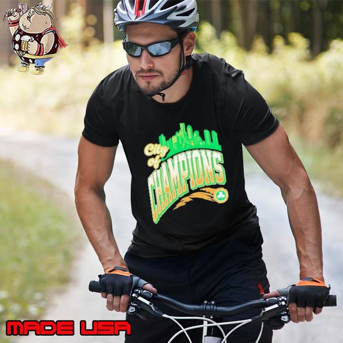 City Of Champions Boston Celtics 2024 Skyline Unisex