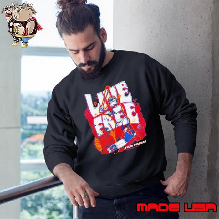 Cleveland Guardians Tyler Freeman Live Free Sweatshirt