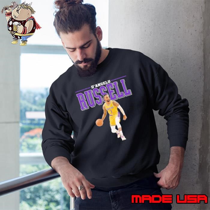 D'Angelo Russell American professional basketball player Los Angeles Lakers Sweatshirt