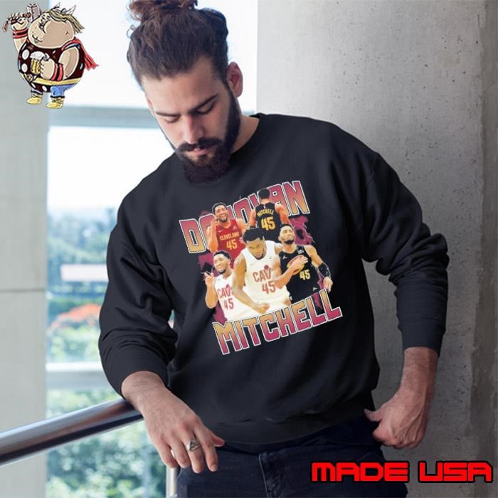Donovan Mitchell American professional basketball player Cleveland Cavaliers Sweatshirt