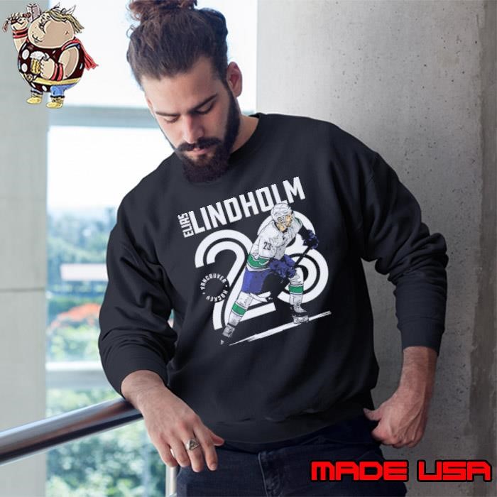 Elias Lindholm Swedish professional ice hockey player Vancouver Inline Sweatshirt