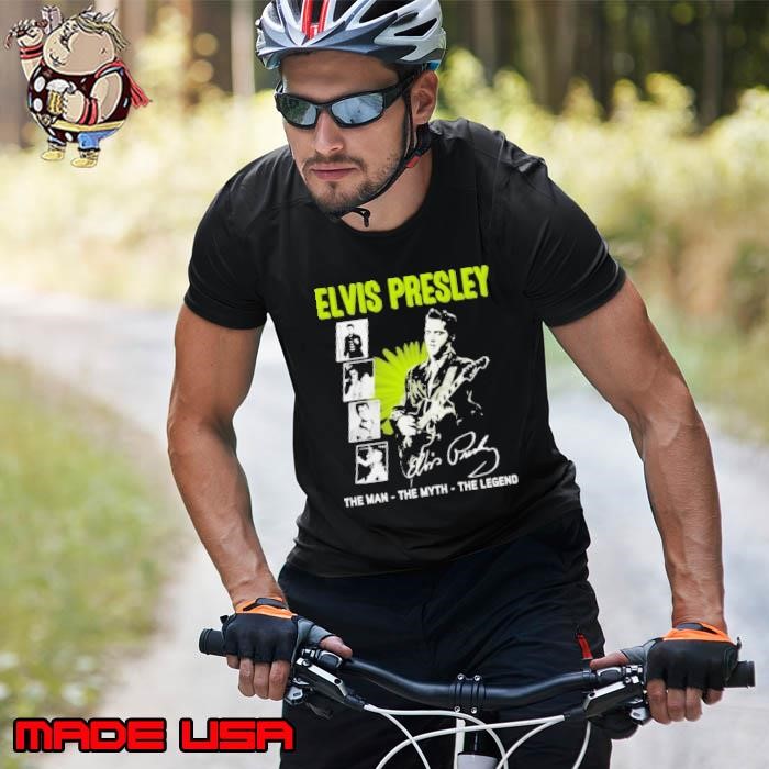 Elvis Presley The Man The Myth The Legend Signature Unisex