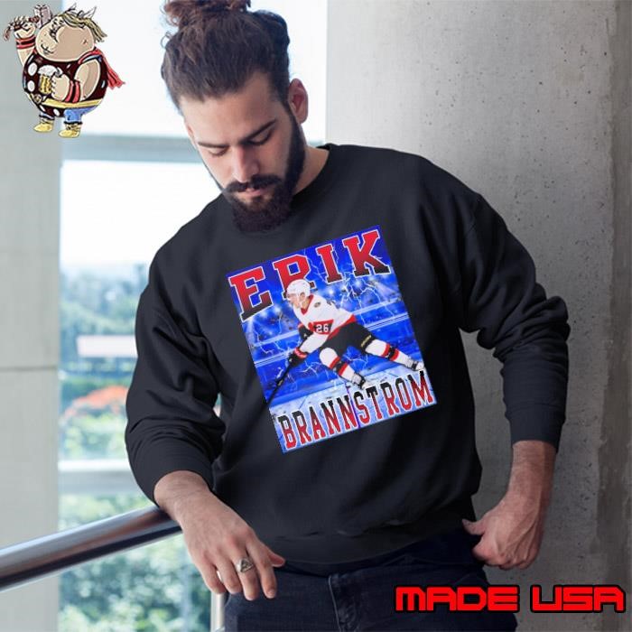 Erik Brannstrom Swedish professional ice hockey defenceman for the Ottawa Senators Sweatshirt