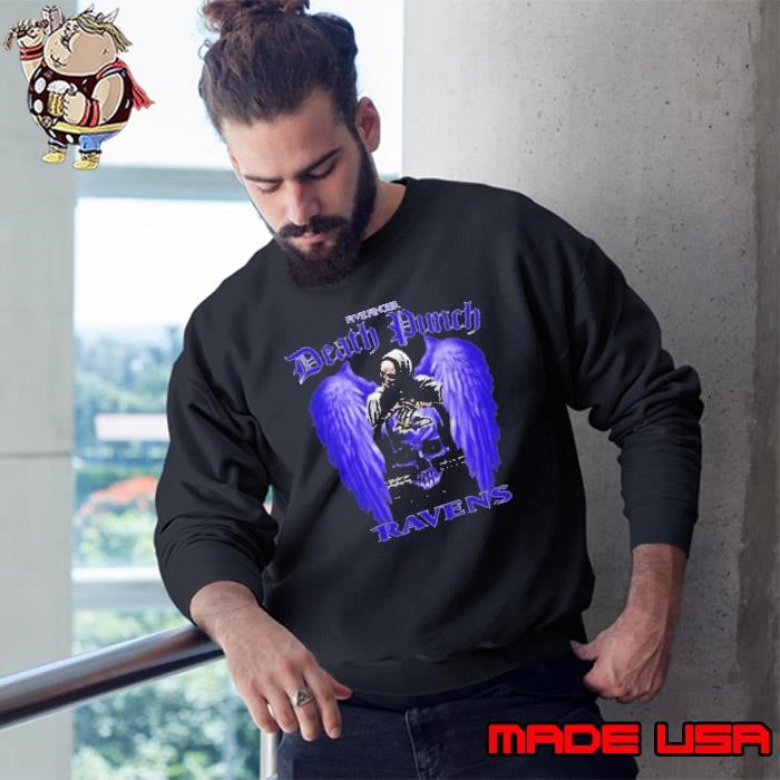 Five Finger Death Punch Baltimore Ravens Sweatshirt