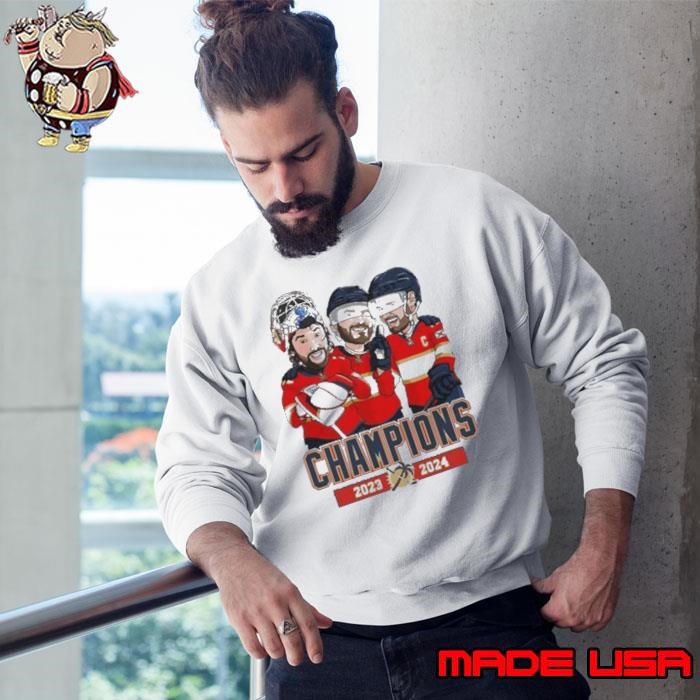 Florida Panthers Team Cartoon Champions 2024 Sweatshirt