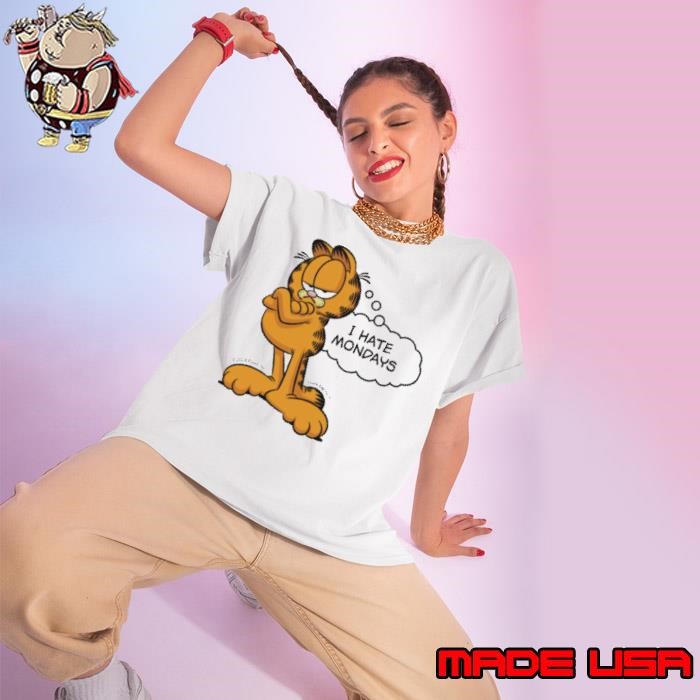 Garfield I Hate Mondays Ladies tee