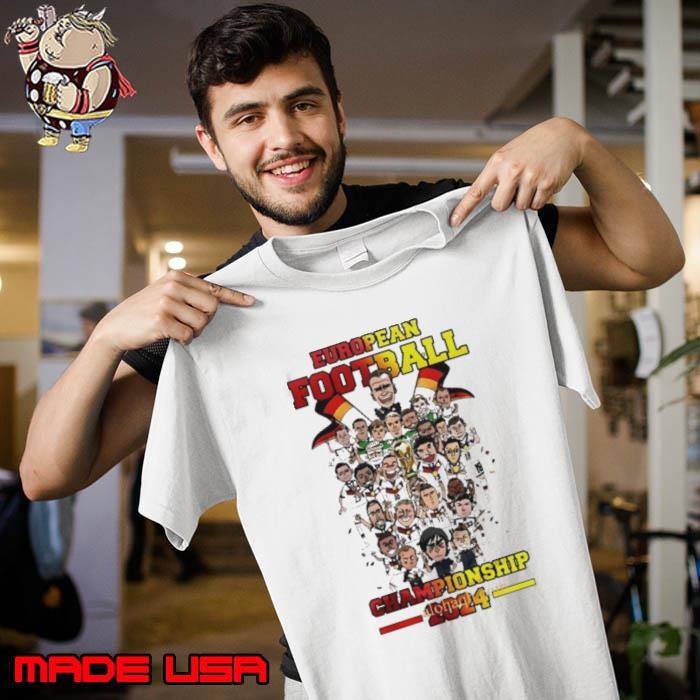 Germany European football championship 2024 cartoon Unisex