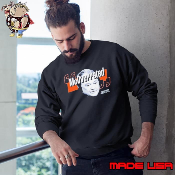 Greg Cote McOverrated Face Edm Sweatshirt