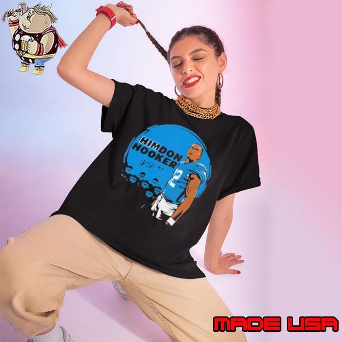 Hendon Hooker Himdon American football quarterback Detroit Lions Ladies tee