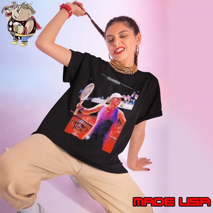 IG4 Iga Swiatek Champion Roland Garros 2024 Queen Of Paris The Championships Wimbledon Ladies tee