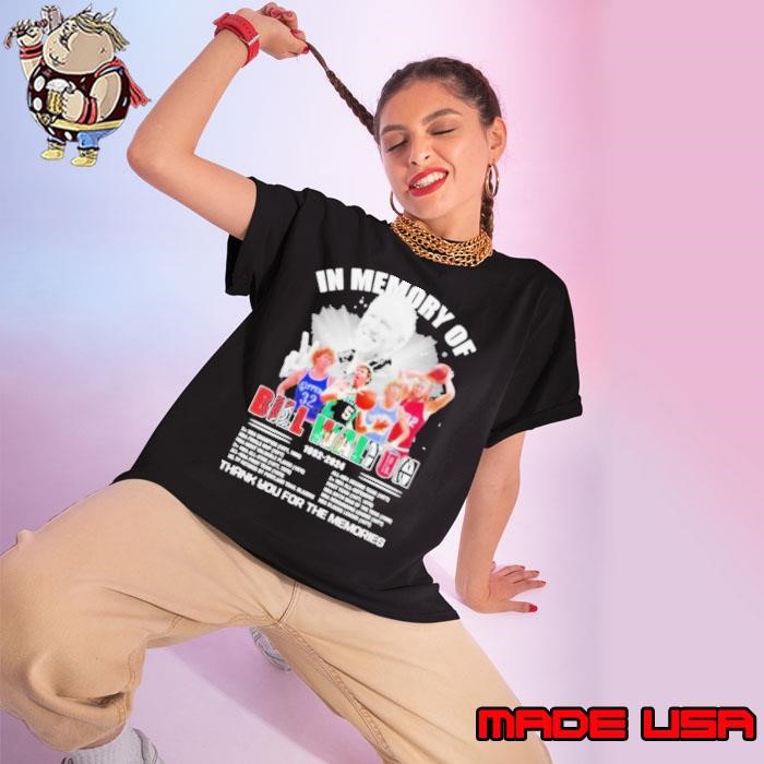 In Memory Of Bill Walton 1952 2024 Thank You For The Memories Ladies tee