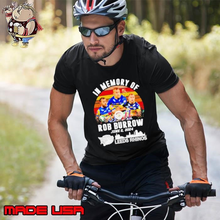 In memory of Rob Burrow Leeds Rhinos 2024 vintage Unisex