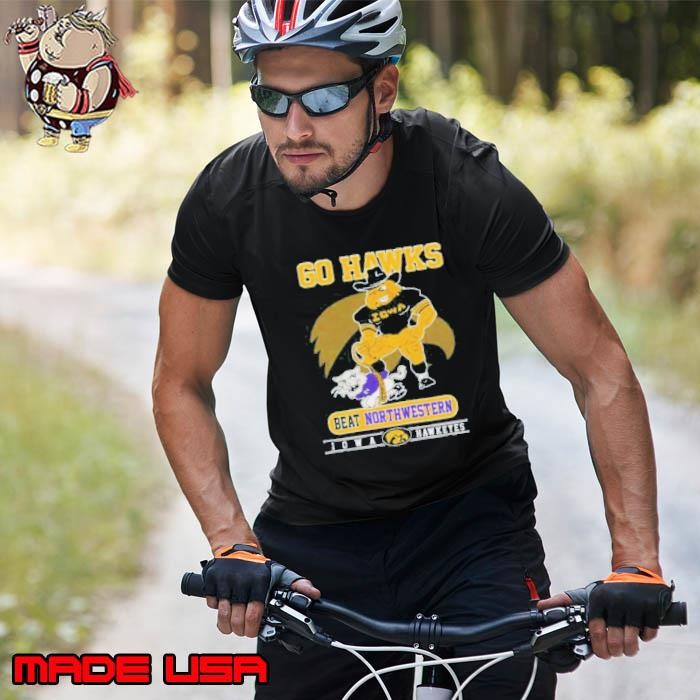 Iowa Hawkeyes Go Hawks Beat Northwestern Football Unisex