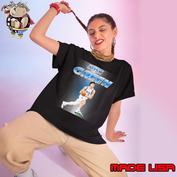 JOSH GREEN Australian professional basketball player Dallas Mavericks AR Ladies tee