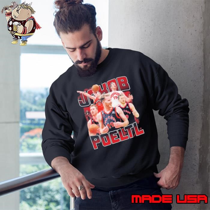 Jakob Poeltl Austrian professional basketball player Toronto Raptors Sweatshirt