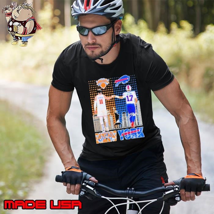 Jalen Brunson New York Knicks And Josh Allen Buffalo Bills Unisex