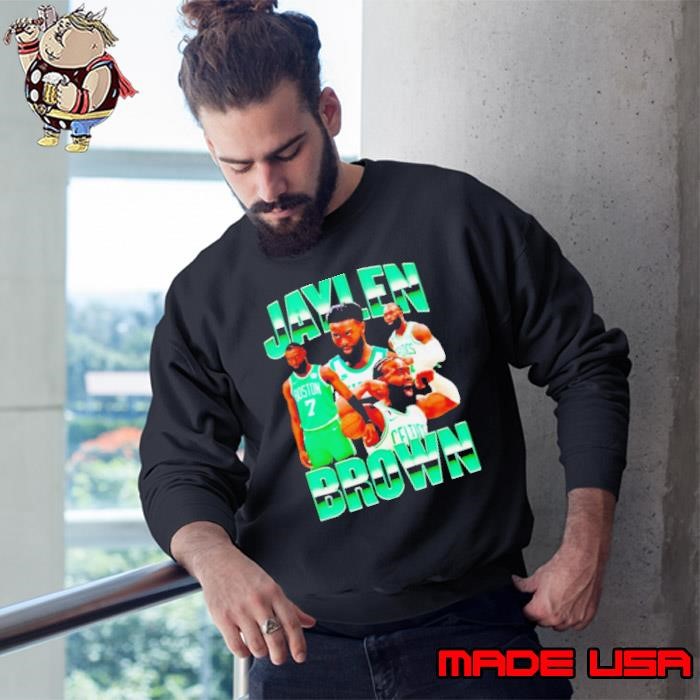 Jaylen Brown Boston Celtics Retro Jersey Sweatshirt