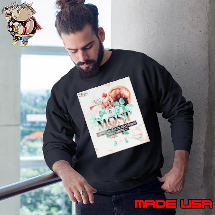 Jayson Tatum Boston Celtics The Most Scored NBA Playoff 2024 Sweatshirt