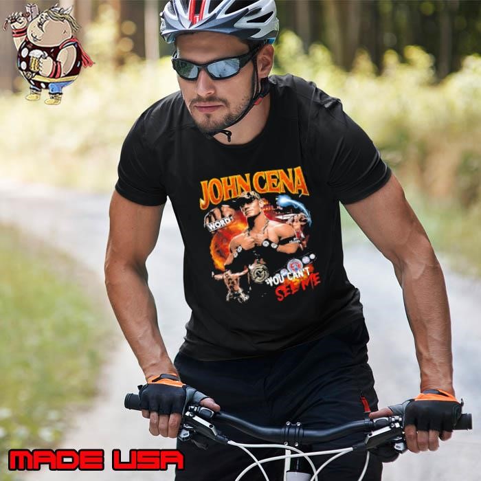 John Cena American actor and professional wrestler You Can't See Me Unisex