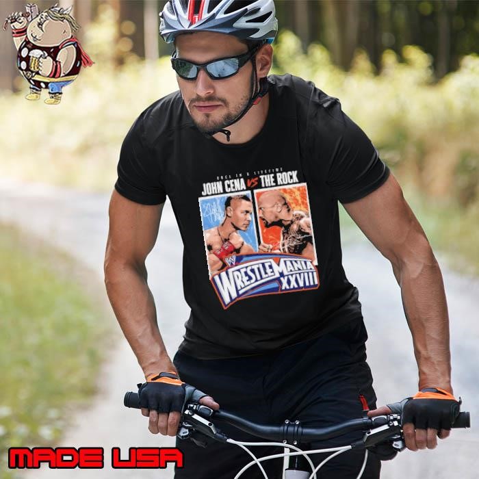 John Cena Vs The Rock Match Wrestlemania 28 Unisex