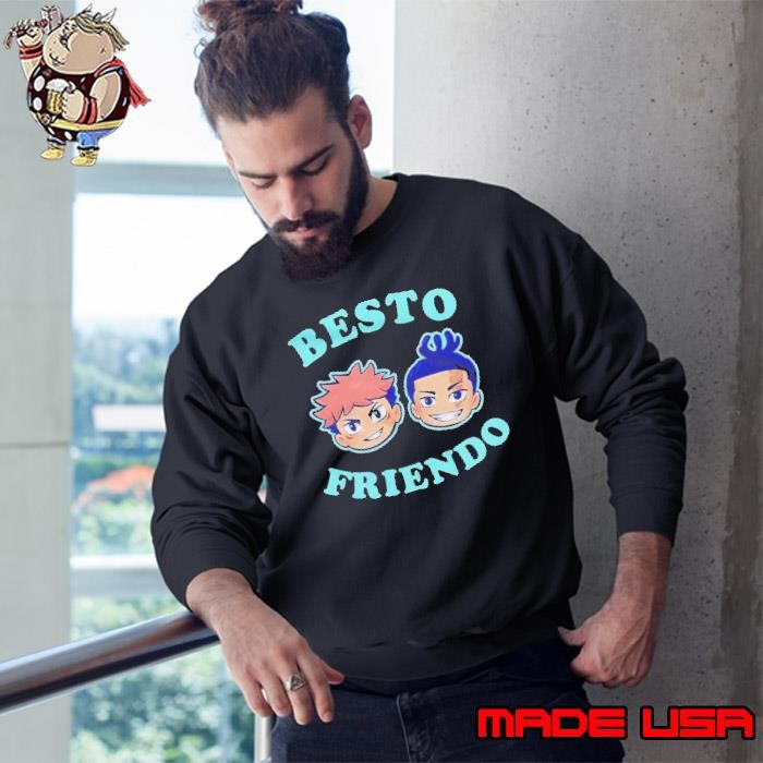 Jujutsu Kaisen Yuji and Todo besto friendo Sweatshirt