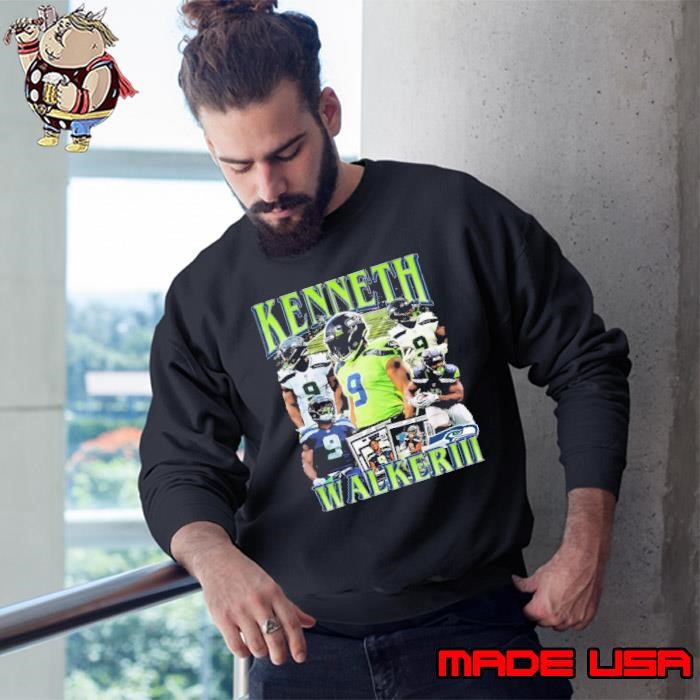 Kenneth Walker III American football running back Seattle Seahawks Bootleg Sweatshirt