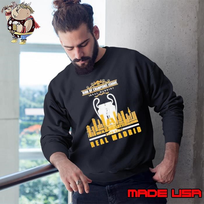 King Of Champions League Real Madird 15 2023-2024 Sweatshirt