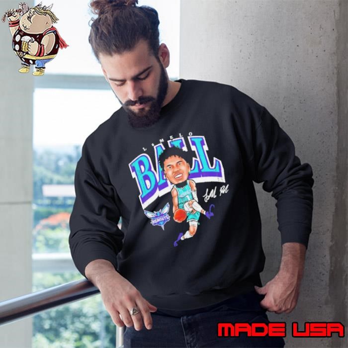 LaMelo Ball Charlotte Hornets cartoon Sweatshirt