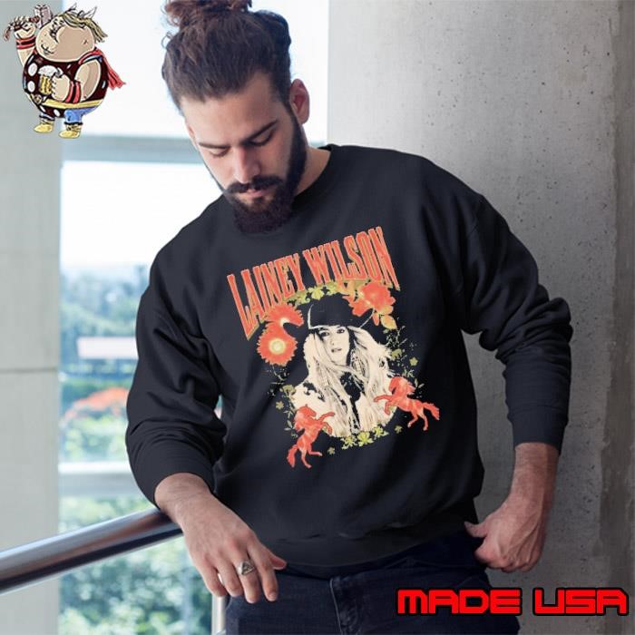 Lainey Wilson Floral Portrait Tour Sweatshirt