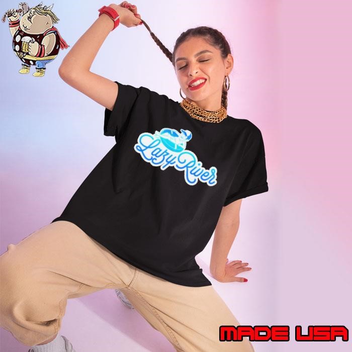 Lazy river float Ladies tee